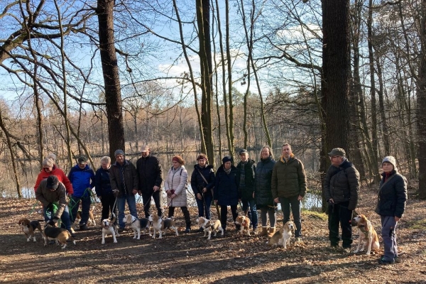 Gruppenbild Februarwanderung von Uwe Peter